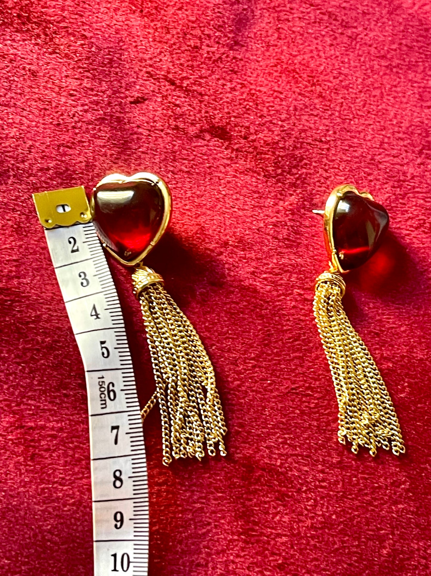 The Red Love Set Earrings & Necklace Love Gift