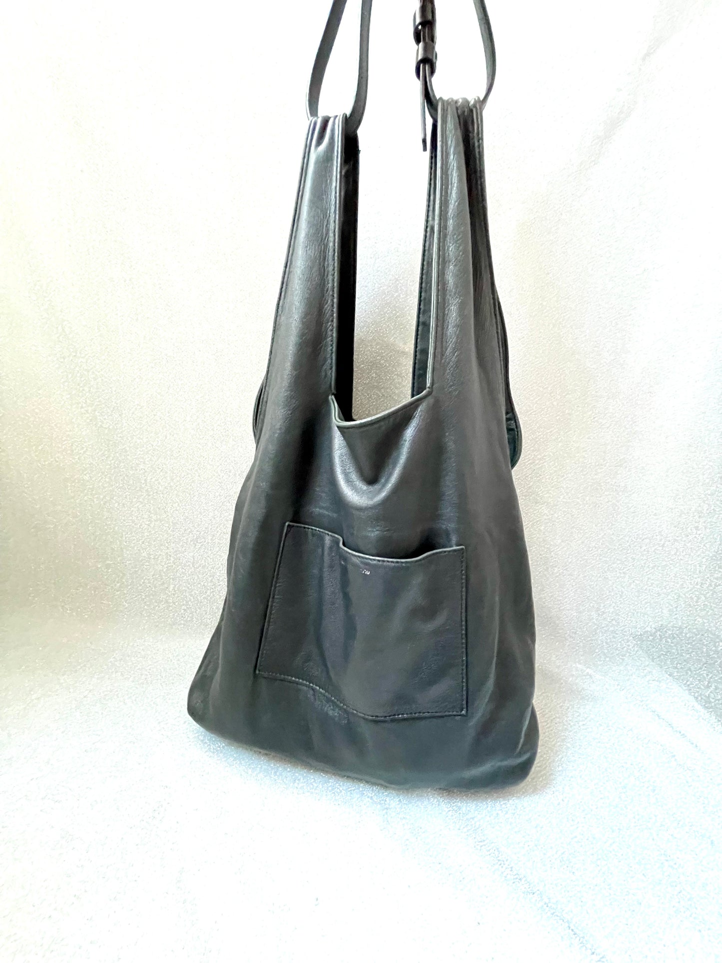 Paco Rabanne Reversible Metal Leather Bag
