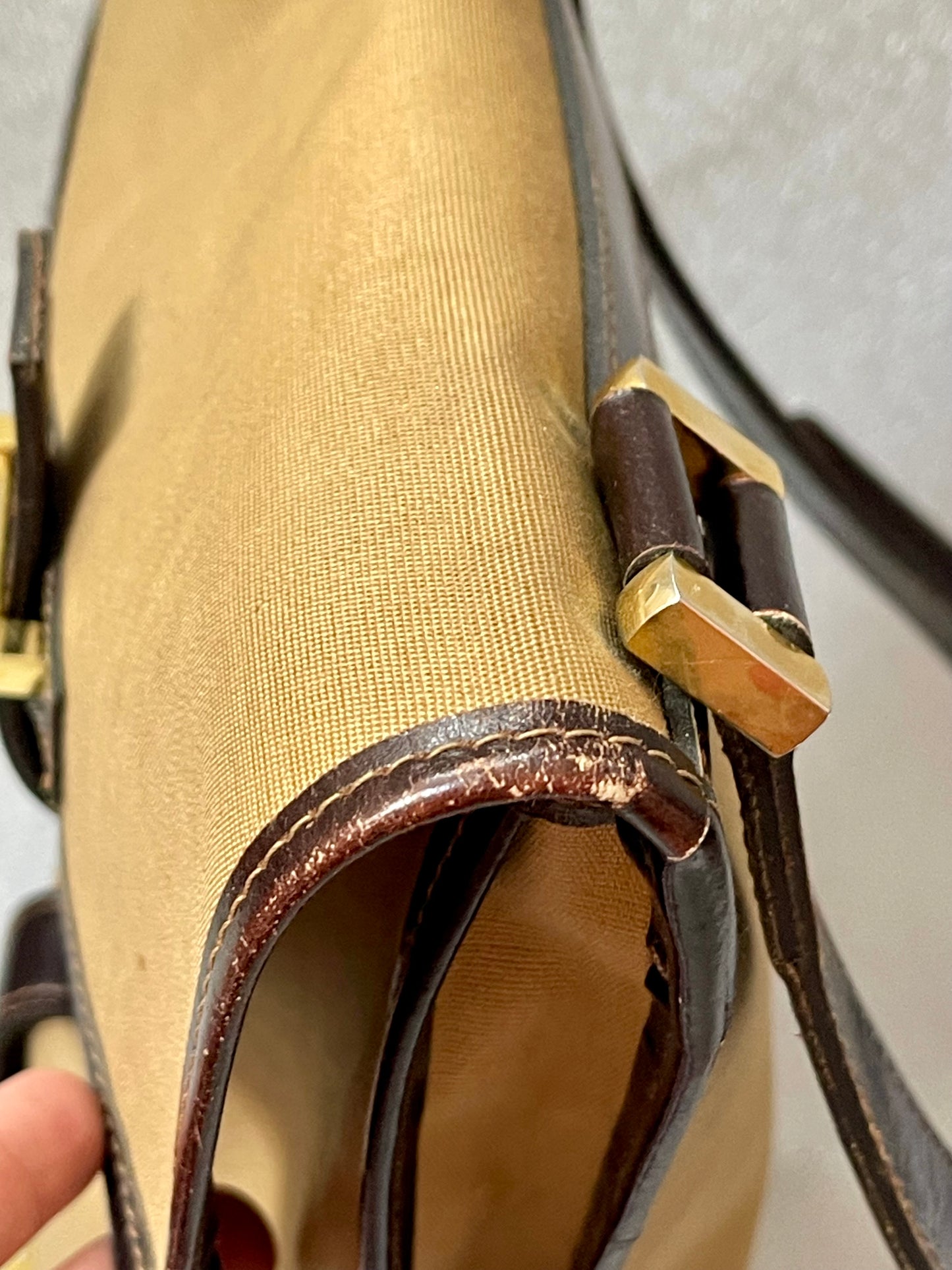 Safari Style Vintage 80’s Paco Rabanne Bag