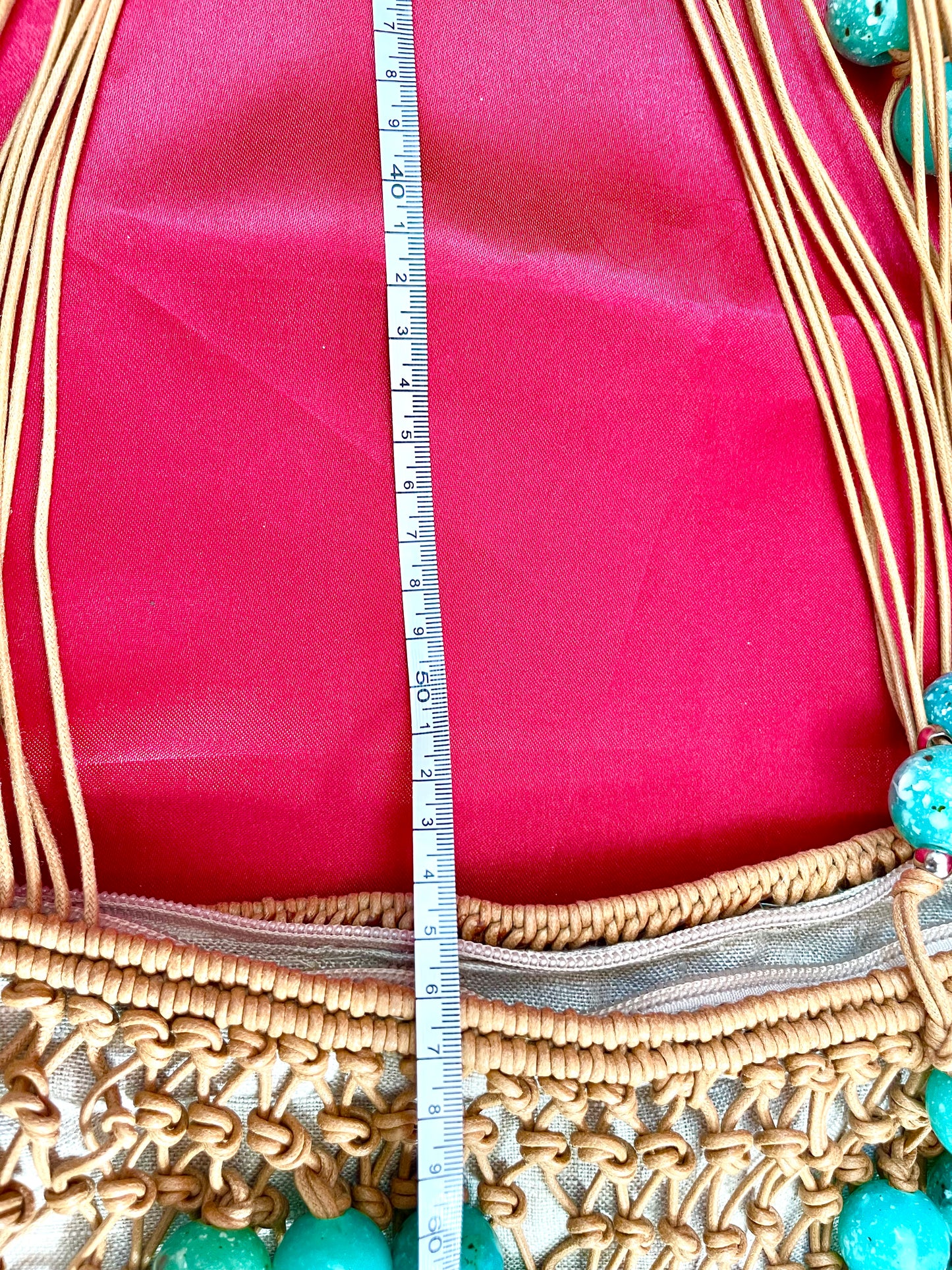 Paco Rabanne Artisan Macramé Beaded Shoulder Bag – Limited Edition