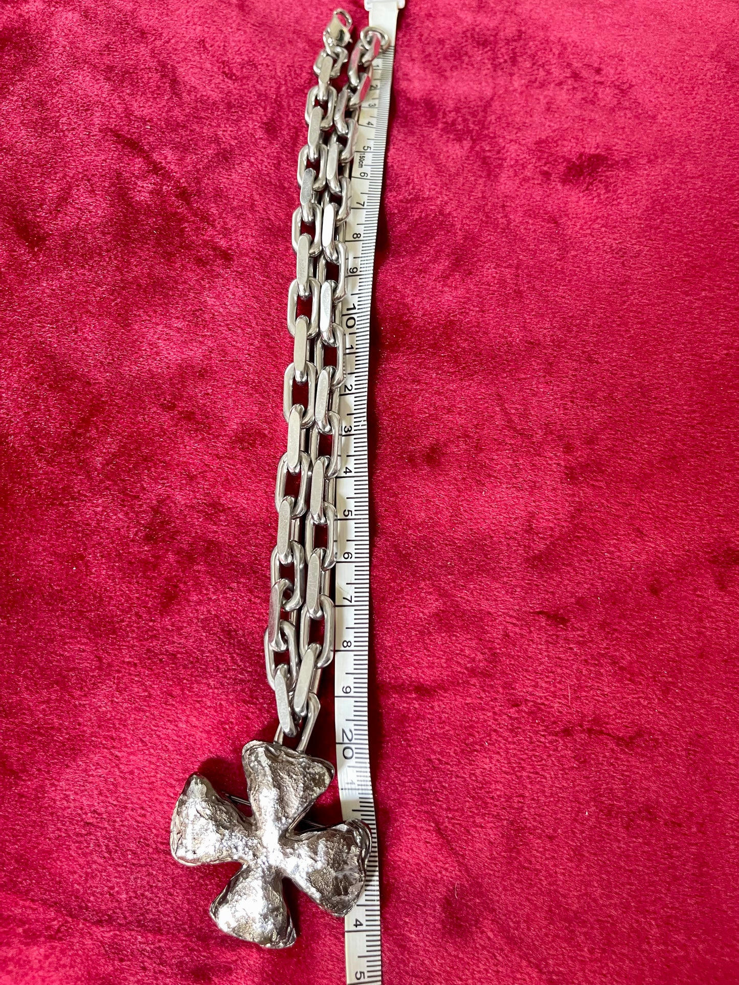 Yves Saint Laurent Rare Vintage Cross Brooch Pendant