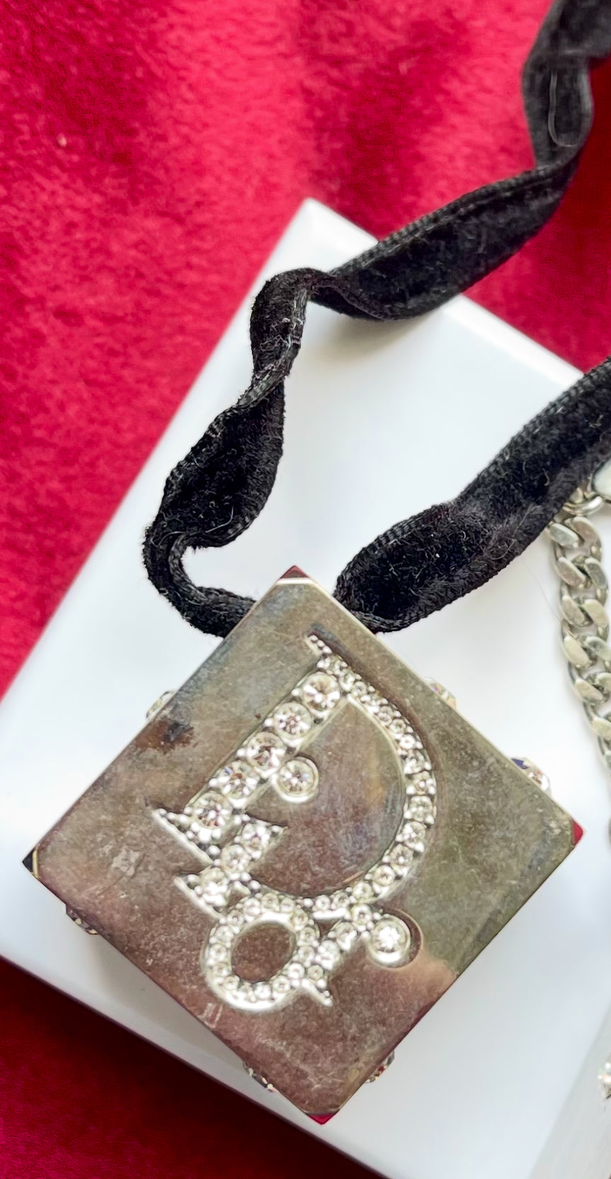 The Dice Dior Play Bag Charm Vintage Collectible