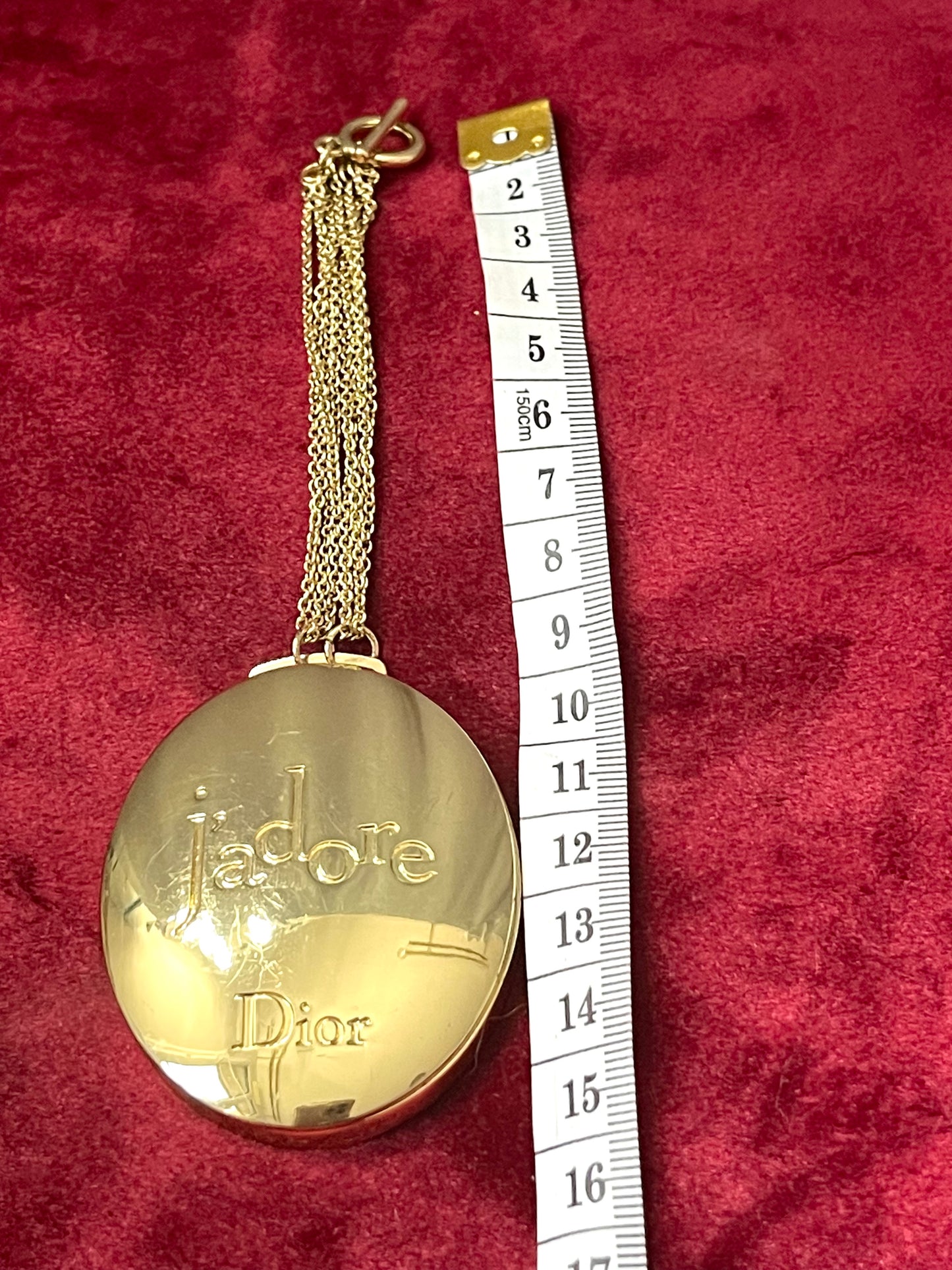 J’adore Bag Charm Mirror Vintage Collectible