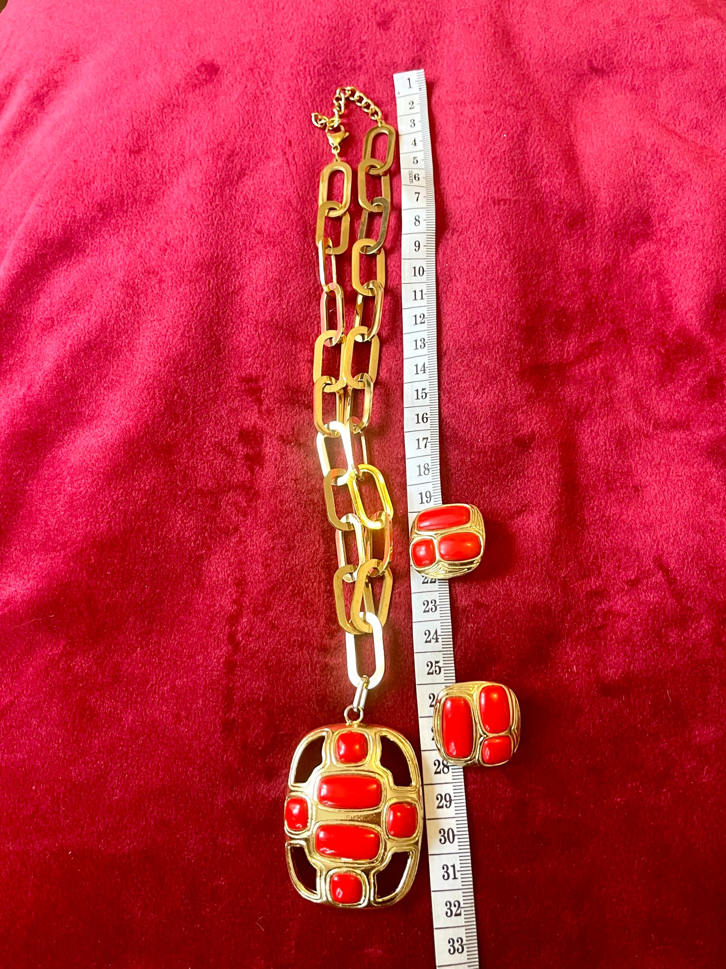 Orena 80’s Jewelry Fashion Set