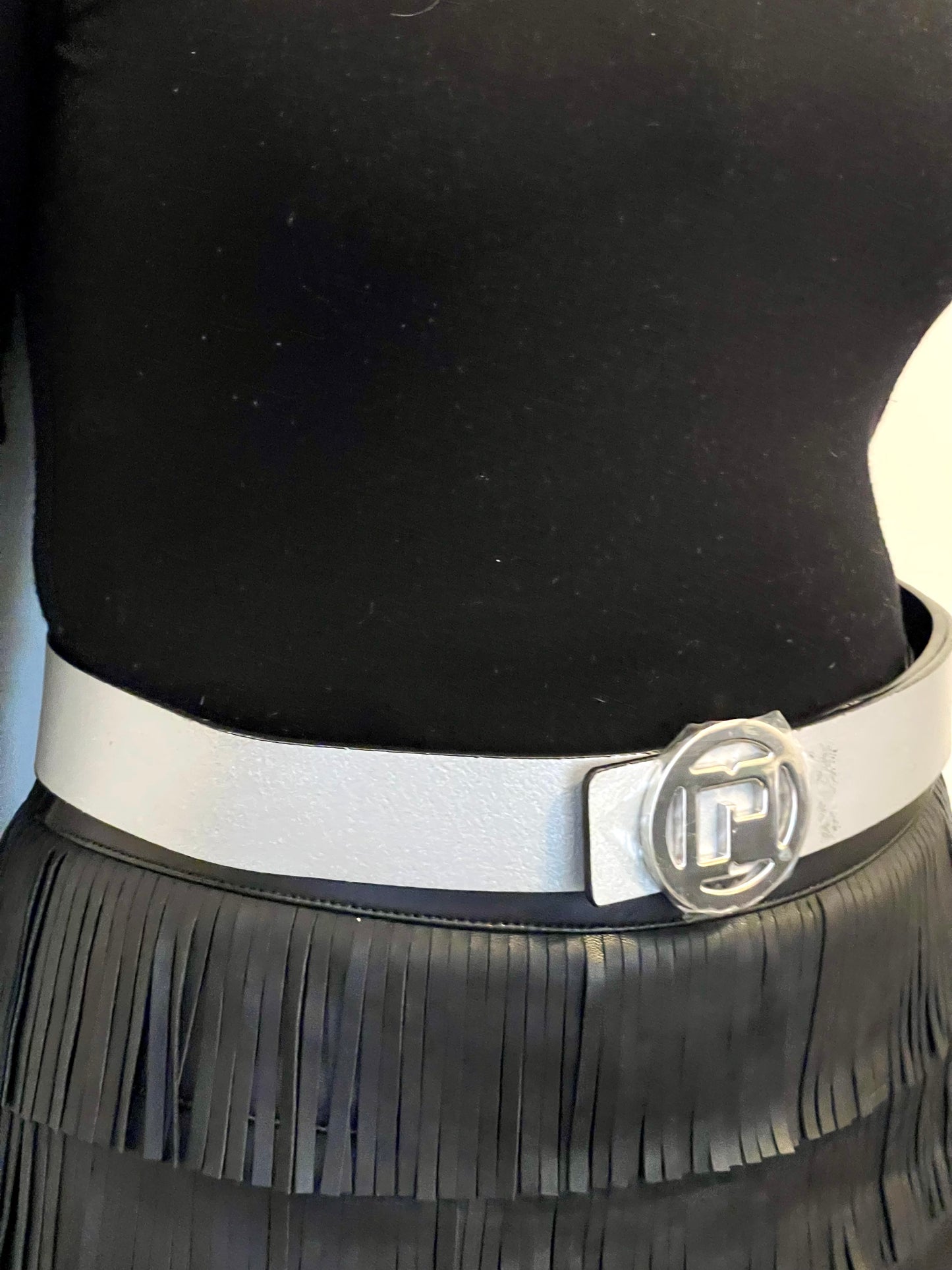 Paco Rabanne leather belt