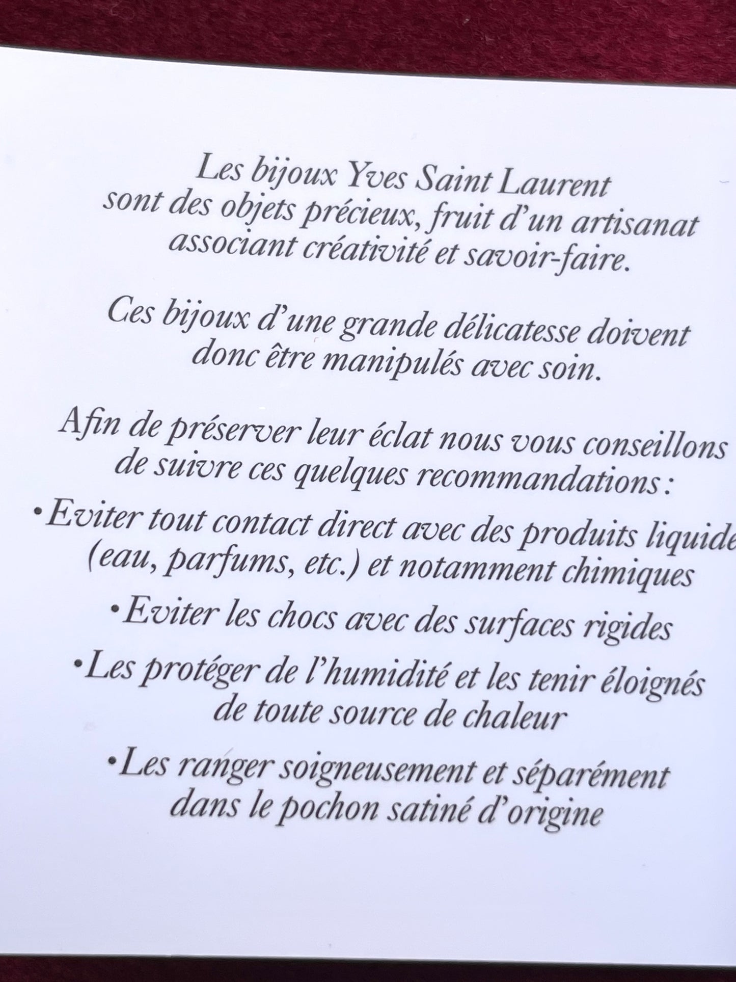 Makeup Bracelet Vintage Yves Saint Laurent Parfums . Bag Charm Option