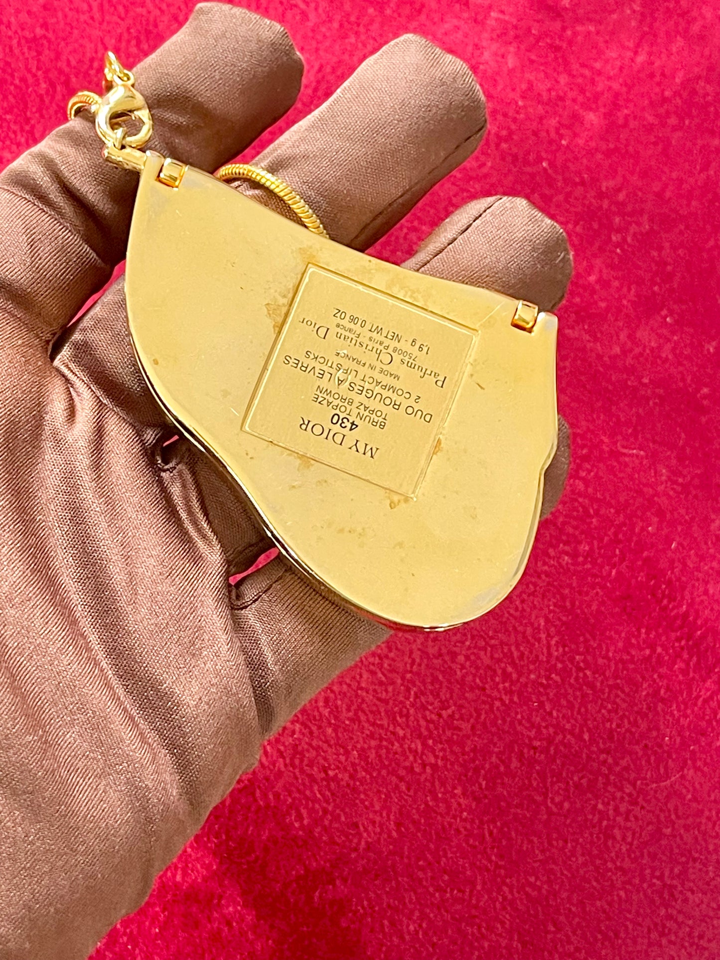 Vintage Saddle My Dior
Bag Charm - Rare
Collectible, Designer Accessories