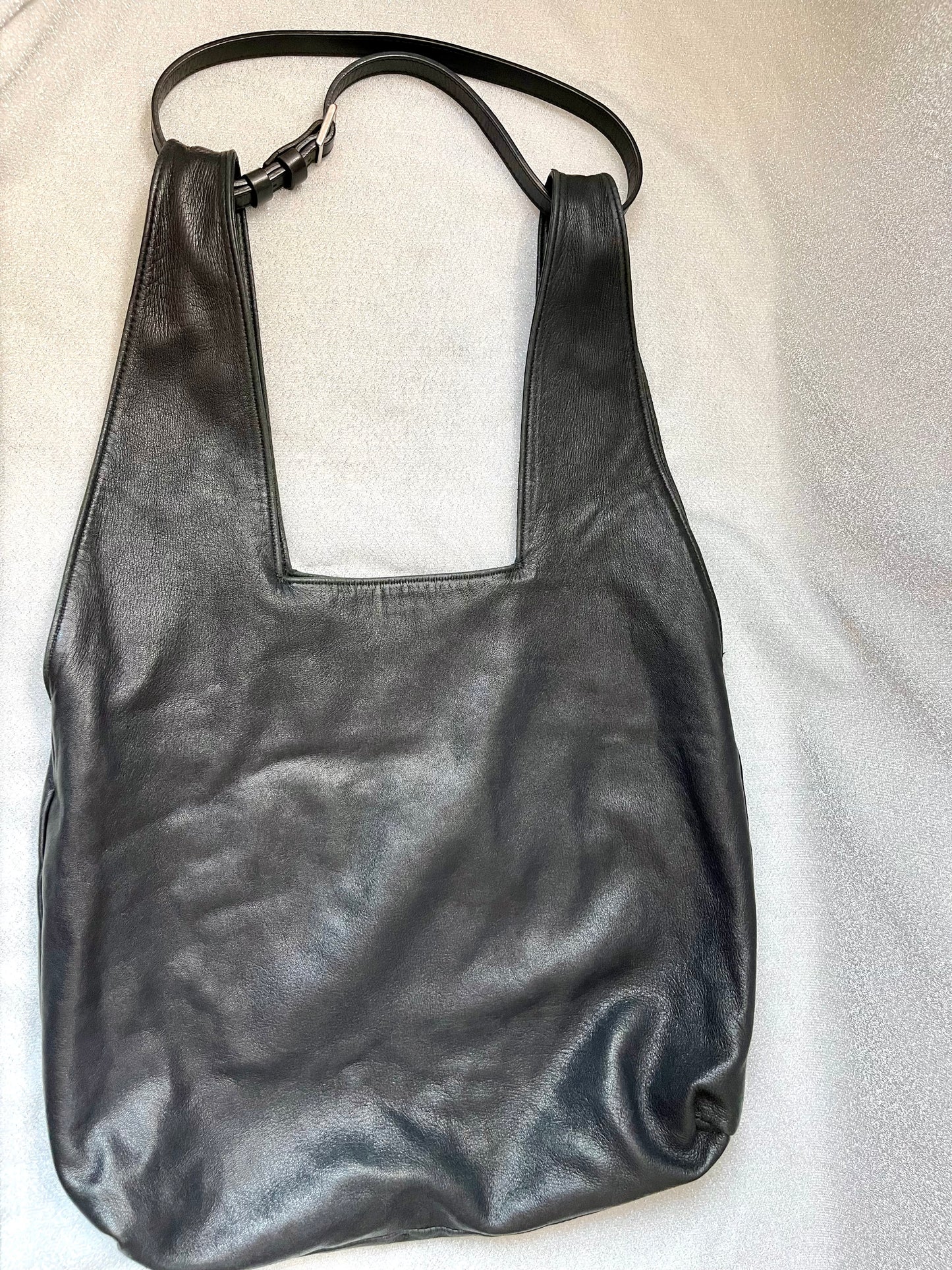 Paco Rabanne Reversible Metal Leather Bag