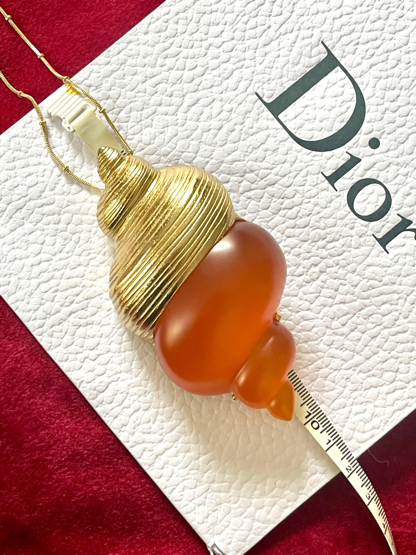 Coffret Christian Dior Vintage Dune Motif Coquillage