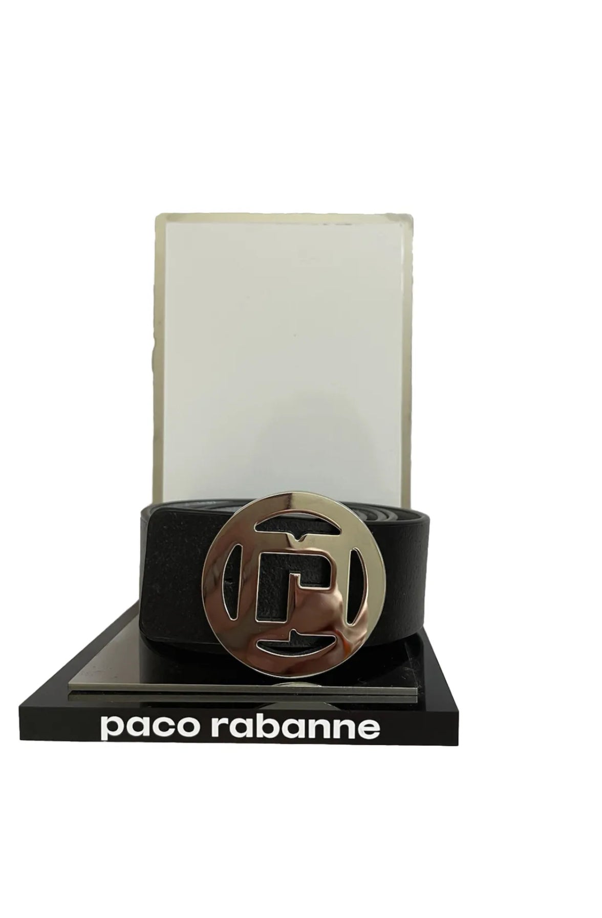 Paco Rabanne leather belt