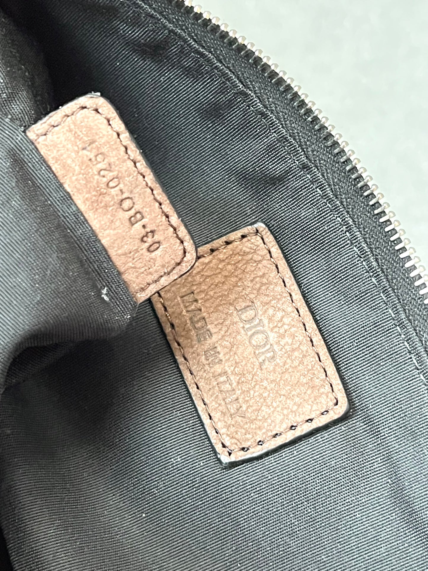 Dior Suede Brown Clutch