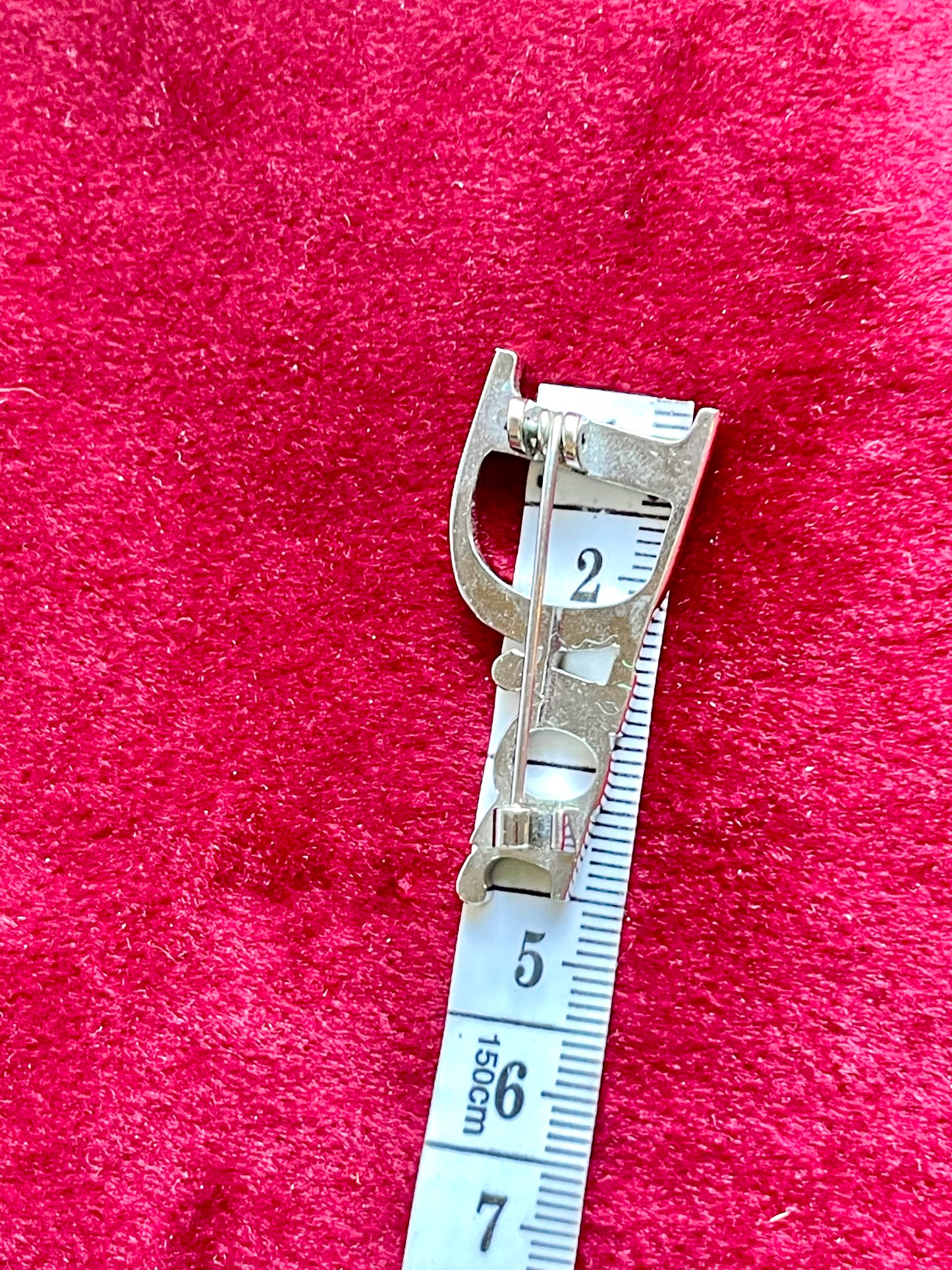 Dior Classic Monogram Brooch