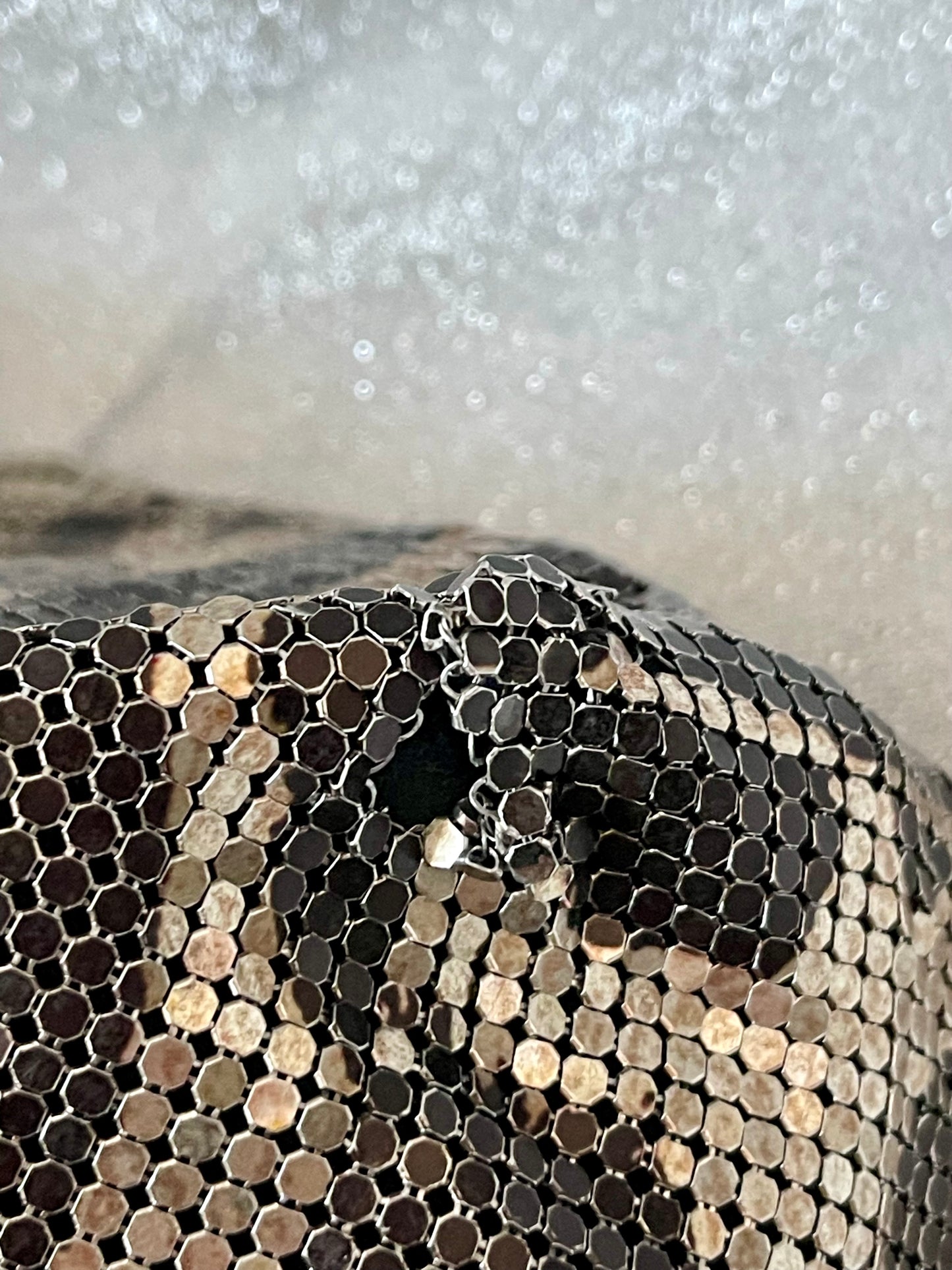 Paco Rabanne Bolso Reversible De Piel Metálica