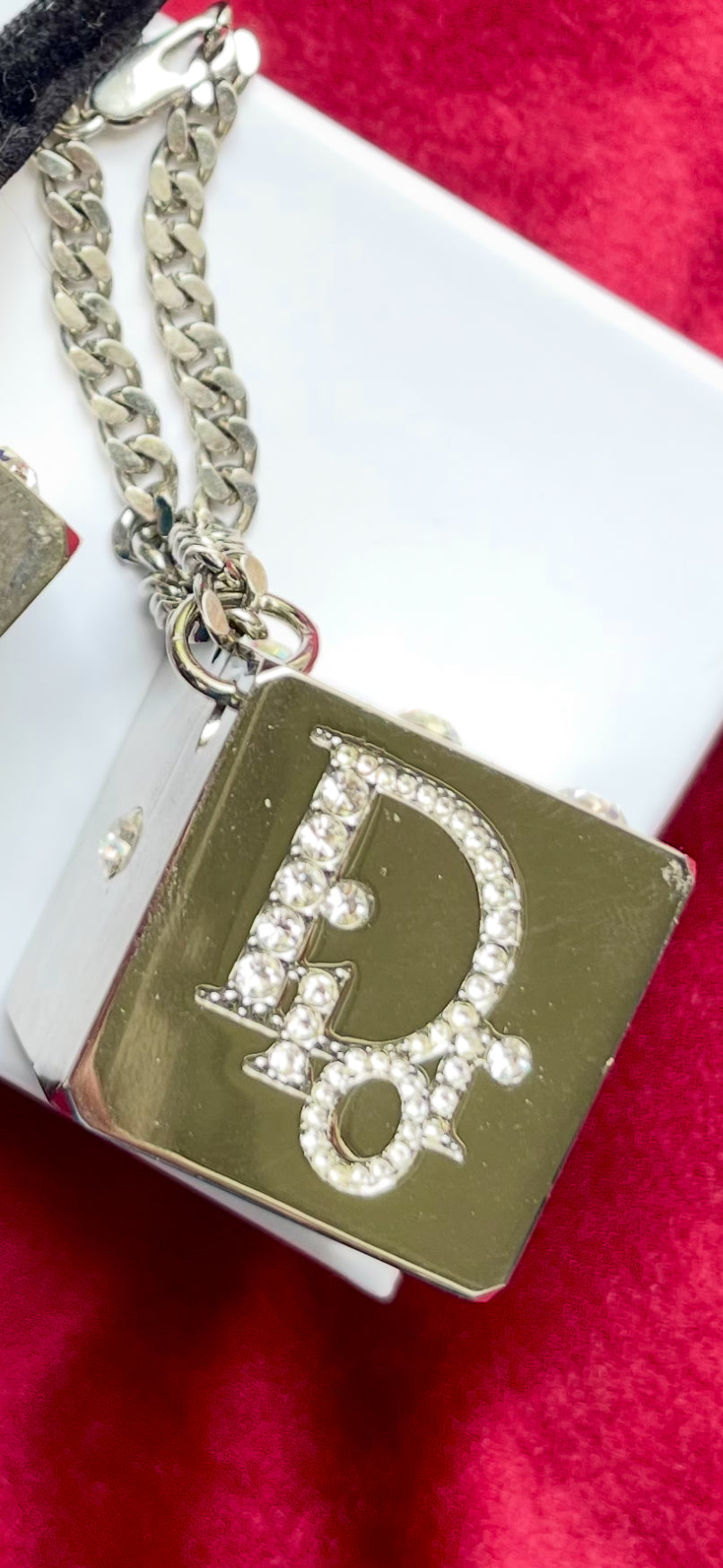 The Dice Dior Play Bag Charm Vintage Collectible