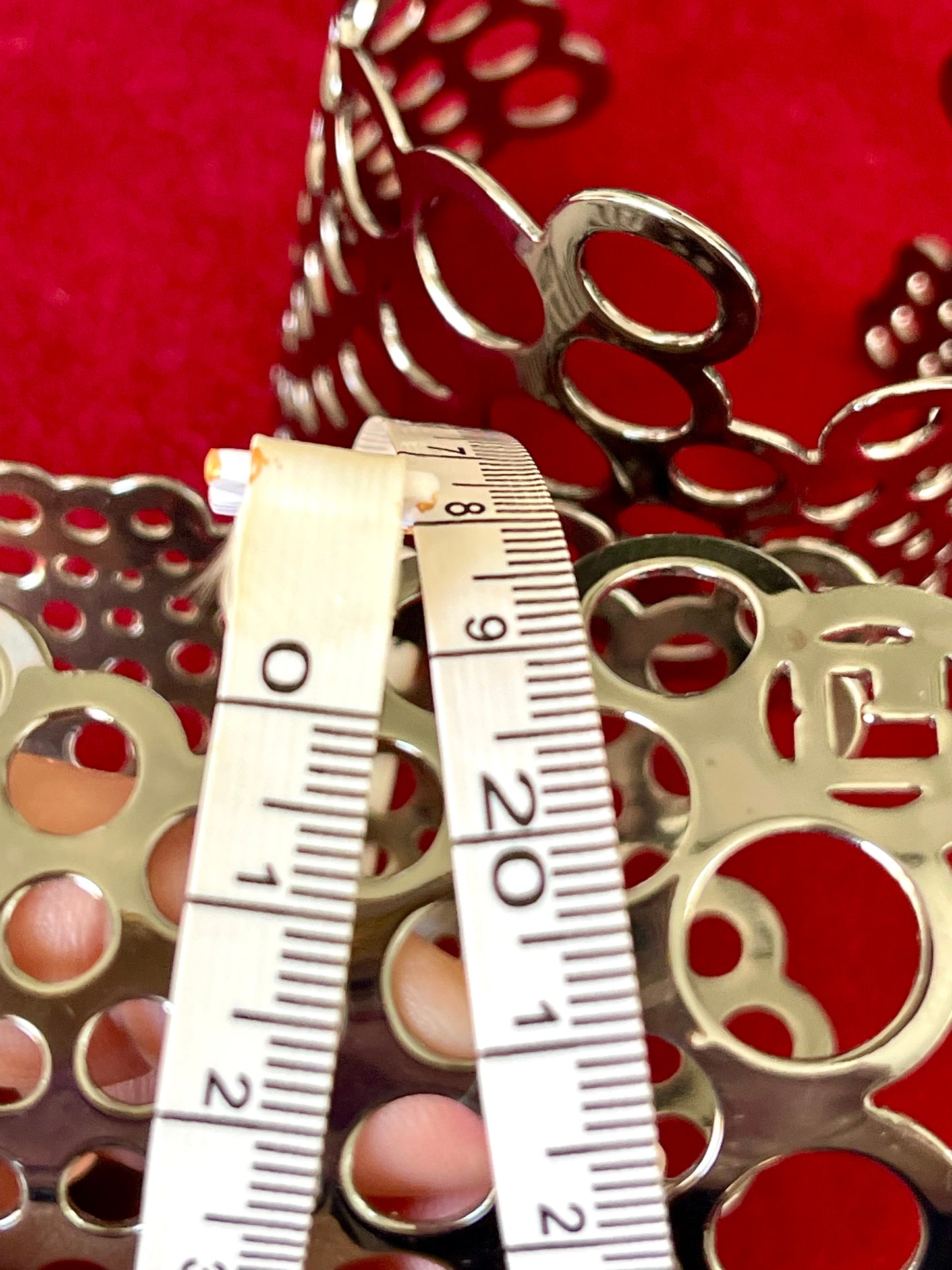 Set of 2 Vintage Paco Rabanne Cuff Bracelets – Black Gunmetal Silver Tone, Lady Million Inspired