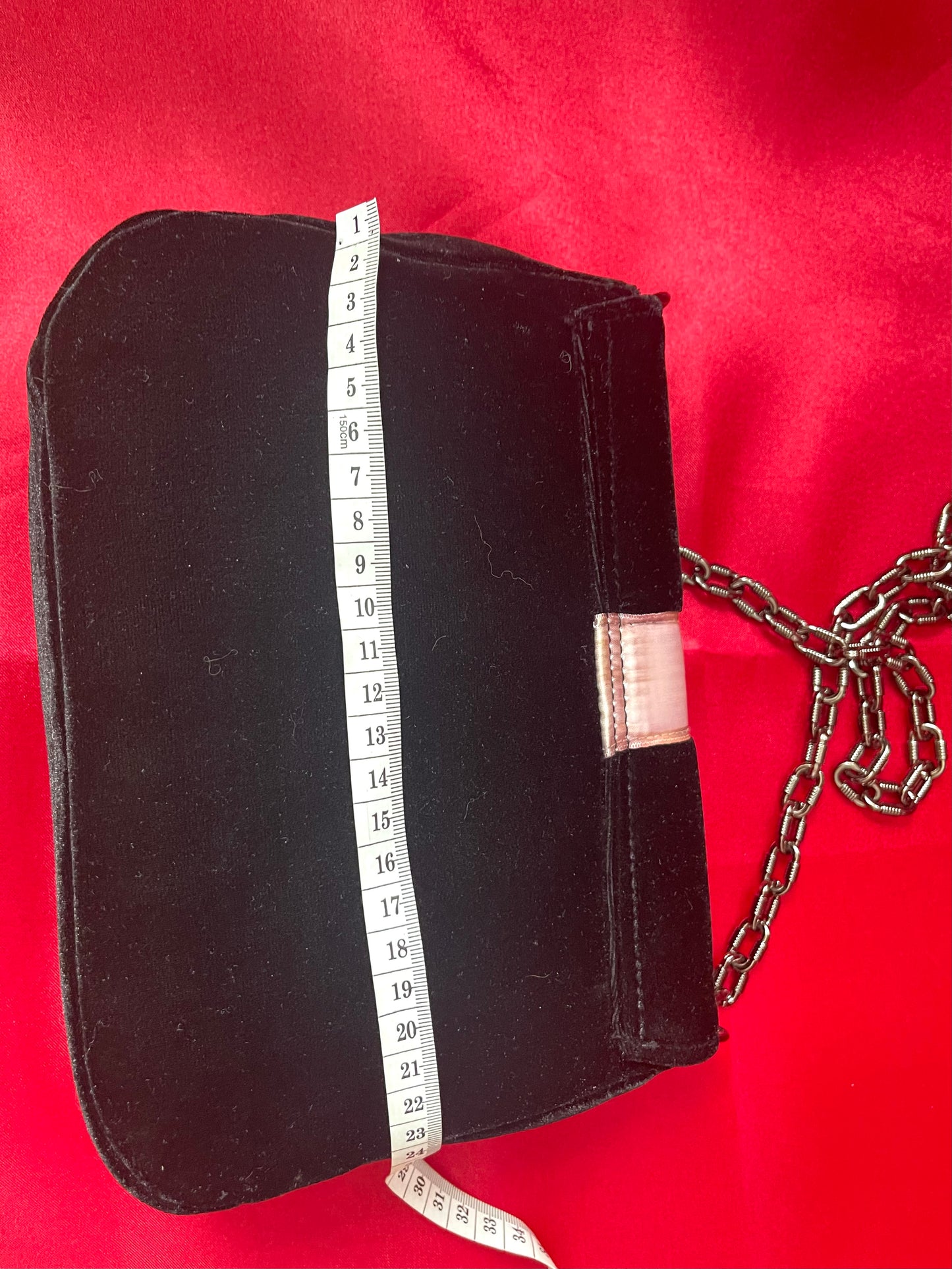 Vintage Yves Saint Laurent Pin Modified Clutch