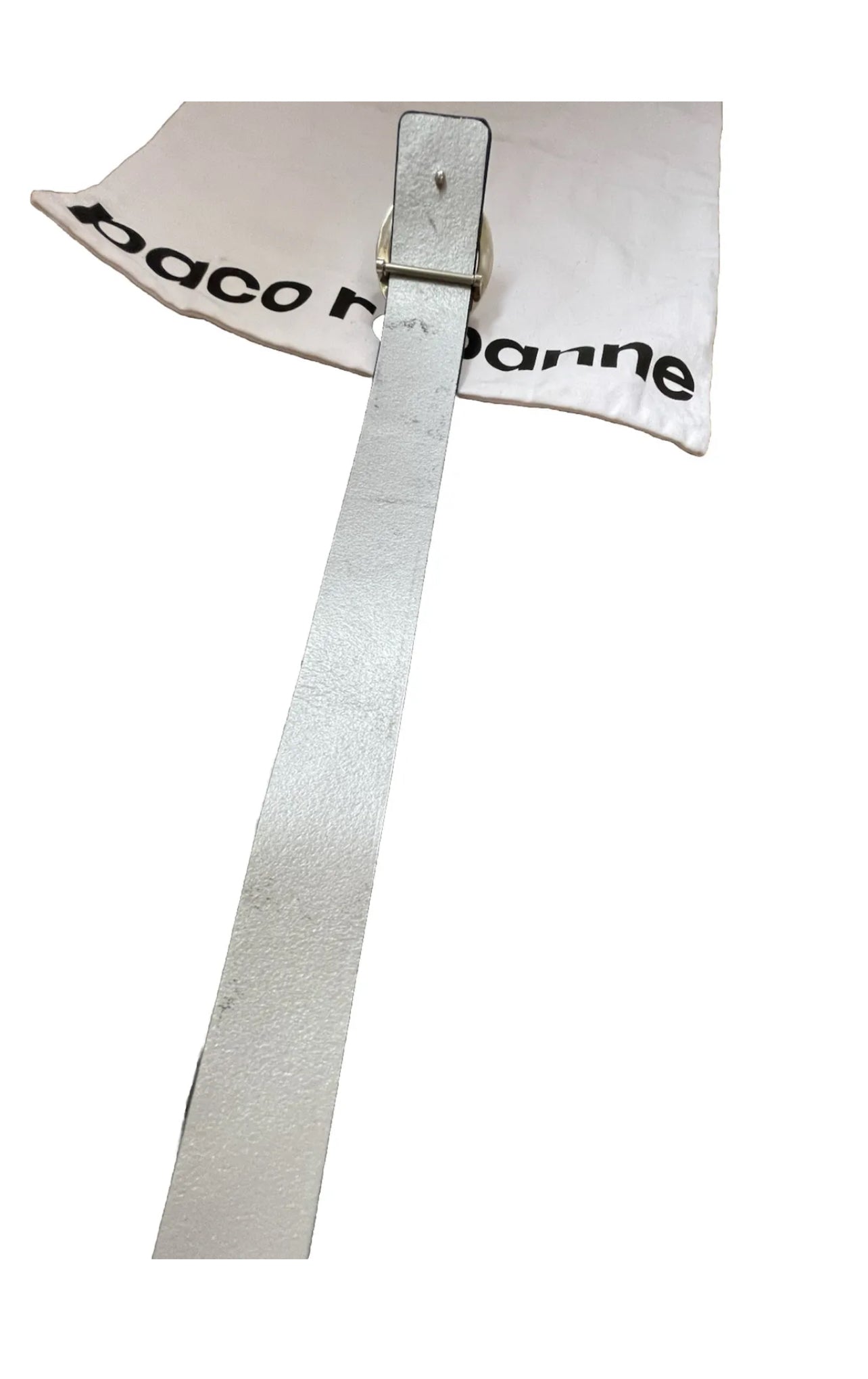 Paco Rabanne leather belt