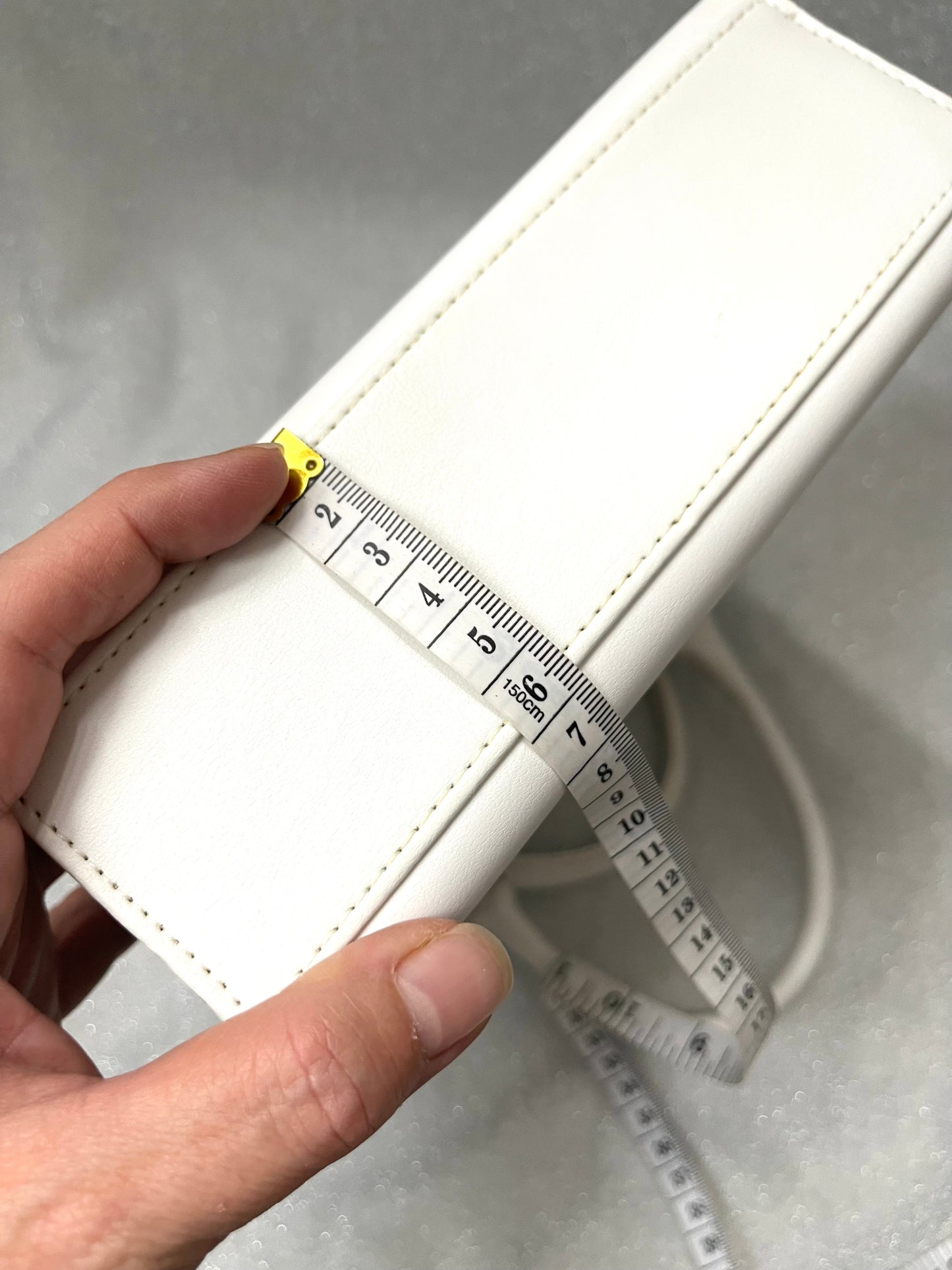 White 70’s Style Paco Rabanne Vegan Leather Handbag