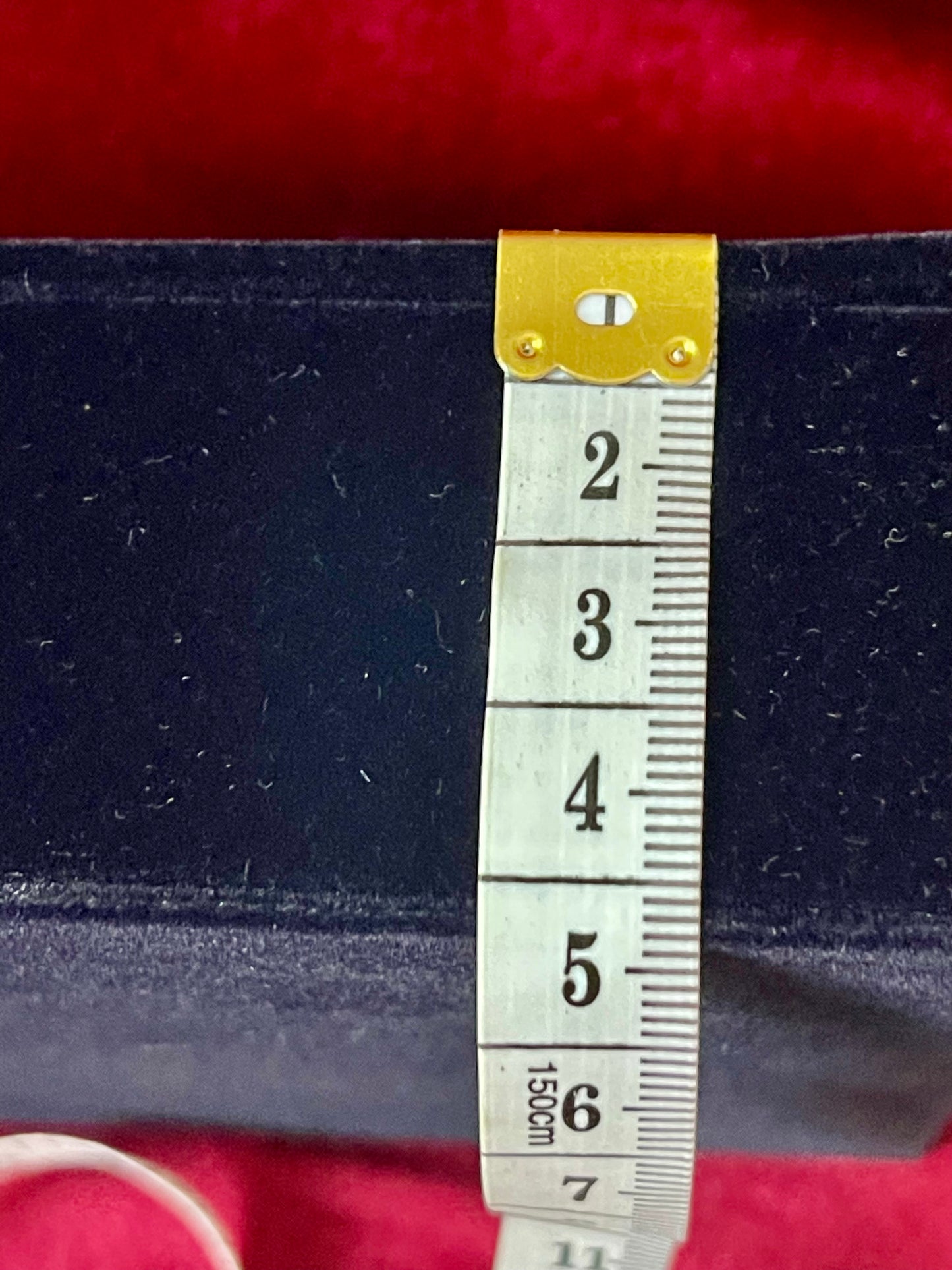 Dior Navy Velvet Jewelry Storage Vanity