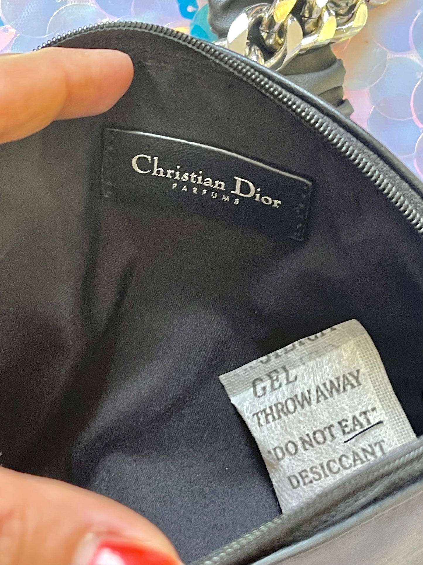 Fanny Pack Customized Black Dior Pouch