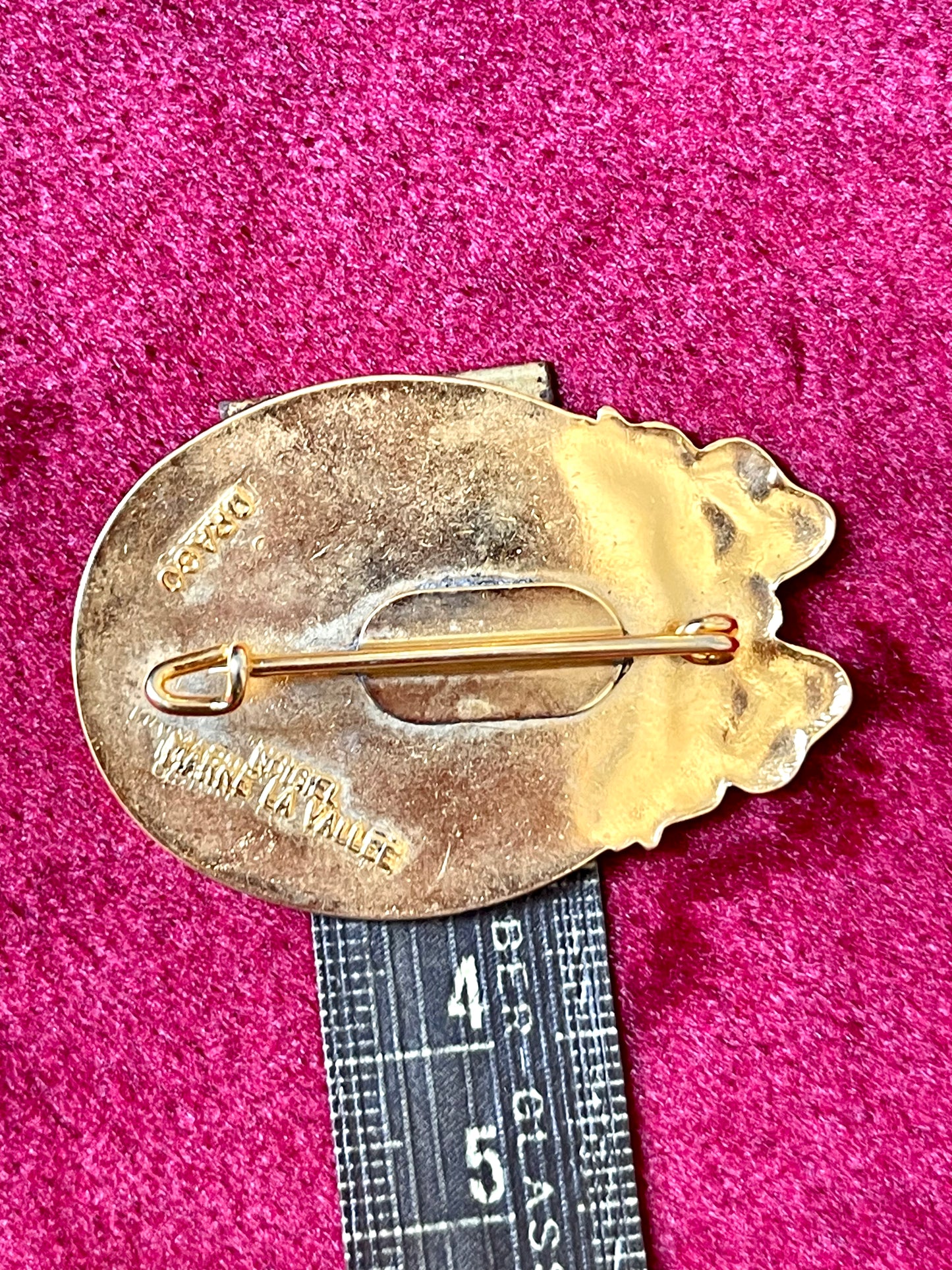 Parfums Dior Gold Brooch