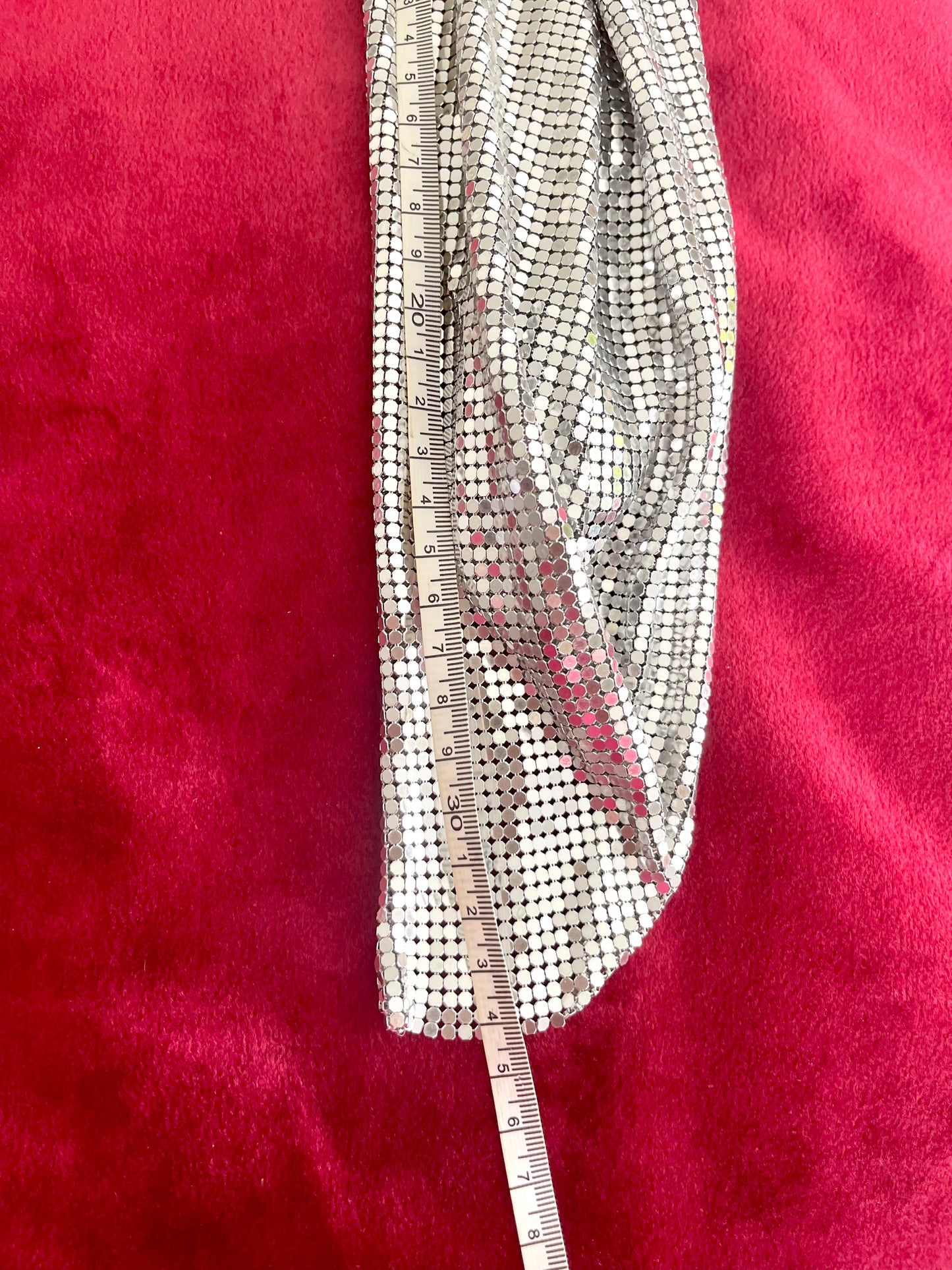 Paco Rabanne Scarf Pixel Necklace Statement Necklace