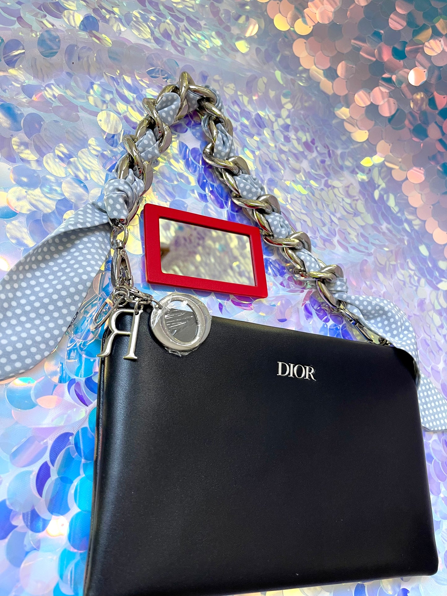 Dior beauty customized shoulder bag