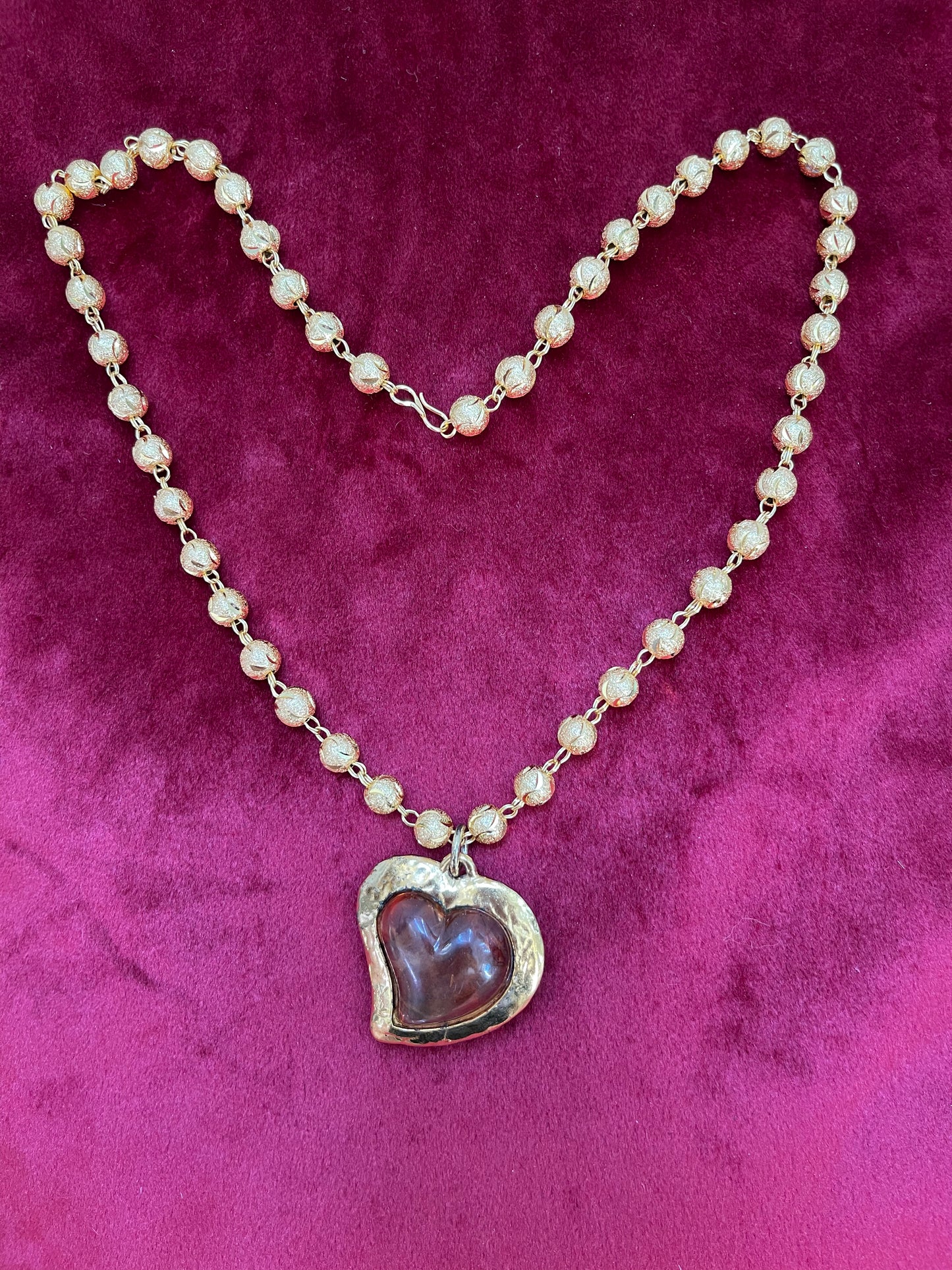 Yves Saint Laurent Vintage Petal Rose Embedded