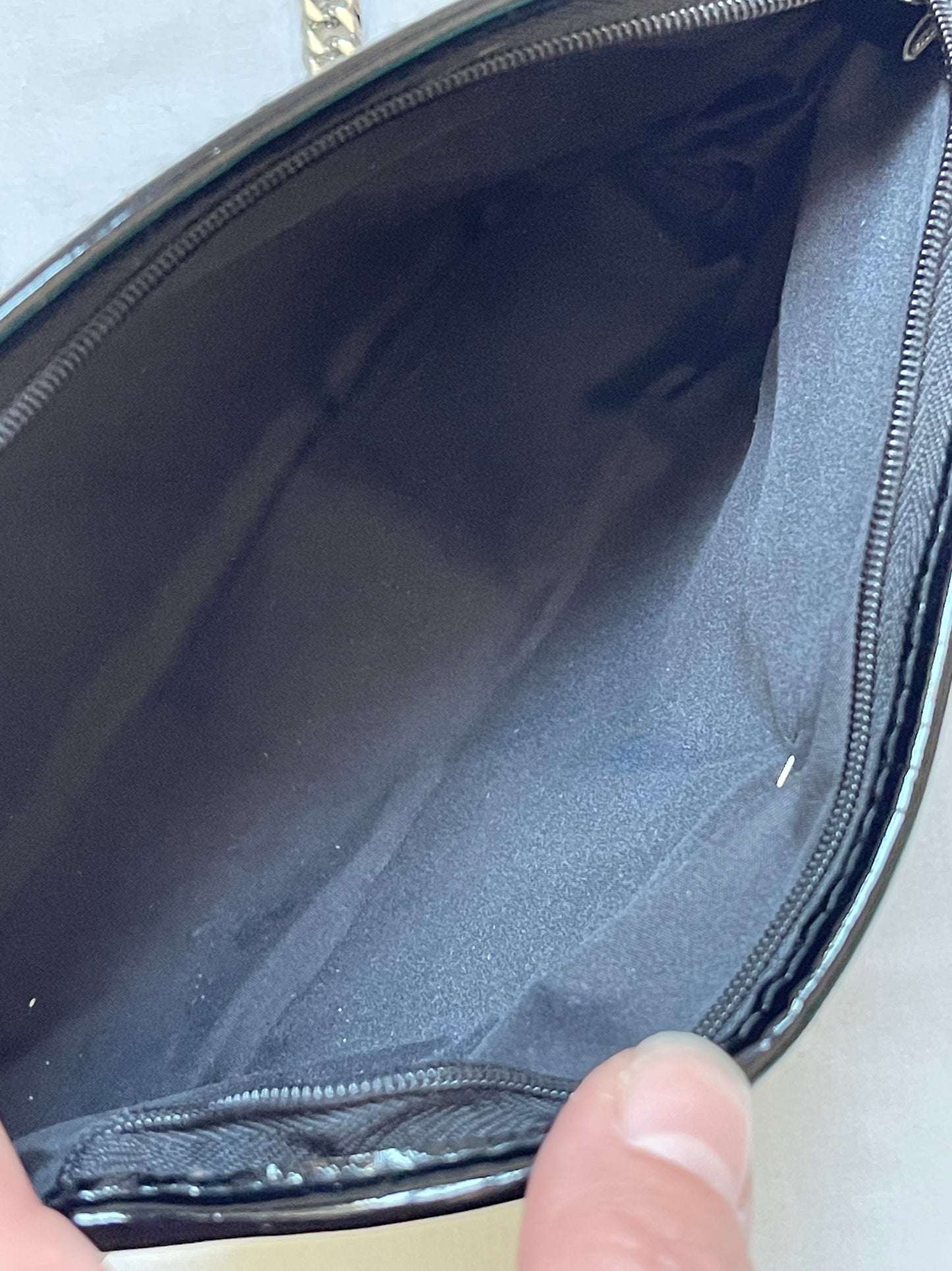 Vinyl Dior Pouch Bag