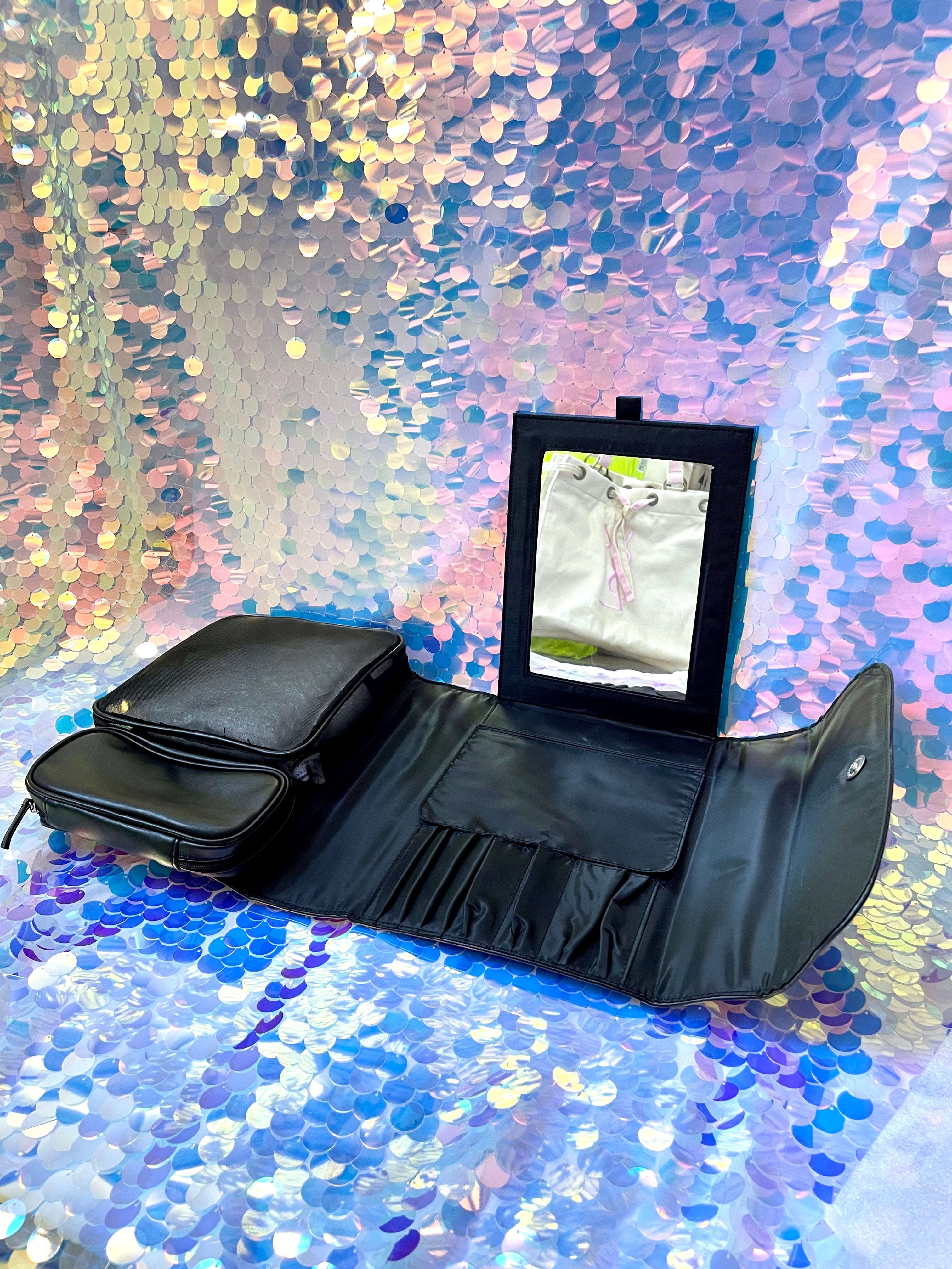 dior travel makeup bag Travel Dior Bag Large Size – UpcycledVintaByRania / ByR