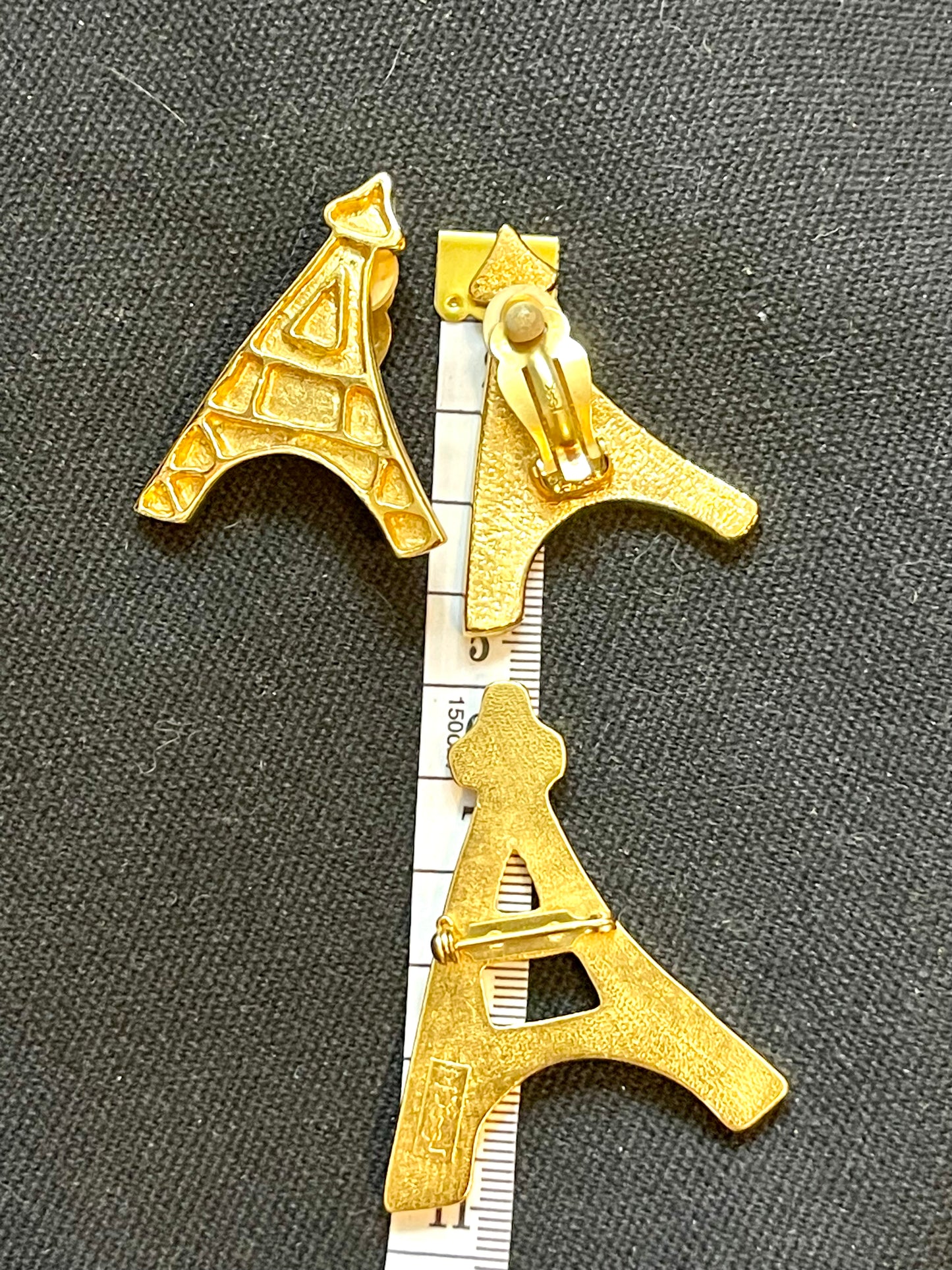 Eiffel Tower Yves Saint Laurent Vintage Set