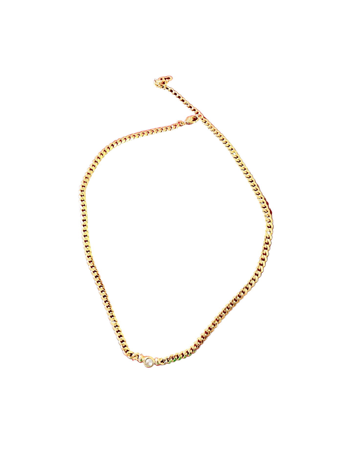 Christian Dior Vintage Necklace – 18K Gold Refurbished, Excellent Condition