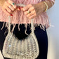 Mini Plexi Sparkle Shoulder Bag Style Paco Rabanne