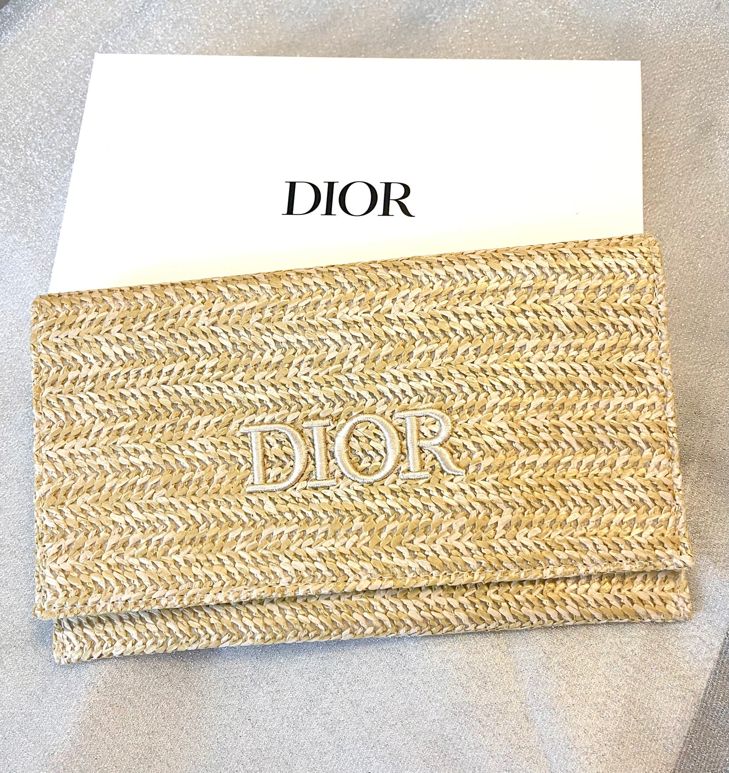 Wicker Dior Clutch ( Modified Choice)