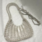 Mini Plexi Sparkle Shoulder Bag Style Paco Rabanne