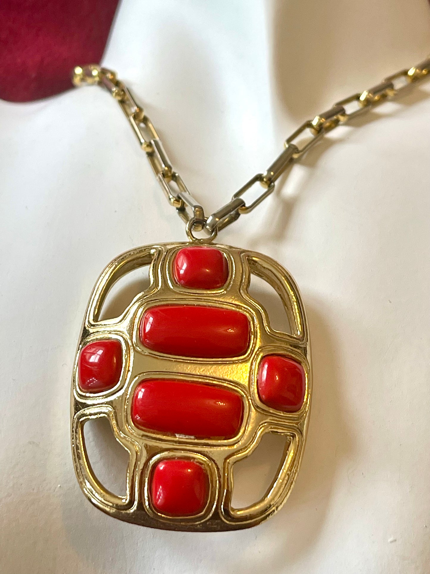 Conjunto de joyería de moda de los años 80 de Orena