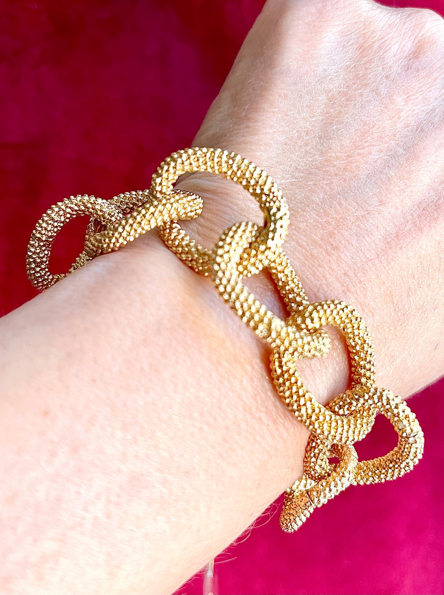 Vintage YSL Charm Chain Bracelet — Brand New Condition