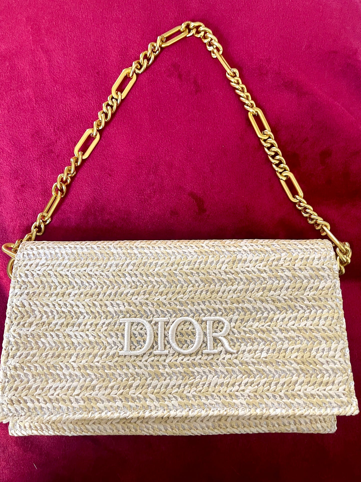 Wicker Dior Clutch ( Modified Choice)