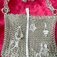 Bolso De Hombro Con Aros De Metal Estilo Paco Rabanne Charms Acrílicos