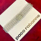 Paco Rabanne minimalist chainmail bracelet detail