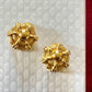 Christian Dior Vintage Button Earrings