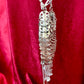 Metal & Dangling Crystal Charms Bag Style Paco Rabanne