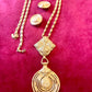 Yves Saint Laurent Vintage Earrings Pendant Brooch Monet Necklace Opium 80’s 90’’s