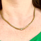 Collar vintage Christian Dior – Oro de 18 quilates, restaurado, en excelente estado.