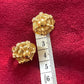 Christian Dior Vintage Button Earrings