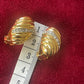 Yves Saint Laurent 70s 80s Clip-On Earrings