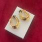 Vintage Yves Saint Laurent Hoop 80s Earrings