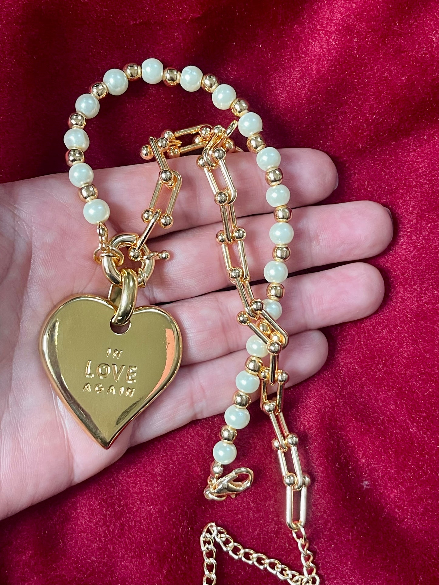 Yves Saint Laurent Vintage In Love Again Authentic Pendant