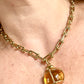 Yves Saint Laurent Vintage Champagne Authentic Pendant