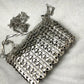 Metal Crystal Charms Purse Phone Holder Style Paco Rabanne